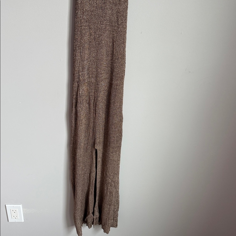 DISSH Zanthe Choc Marle Knit Maxi Dress large - Picture 8 of 12